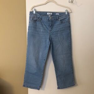 Rag & Bone Light Wash Cropped Jeans